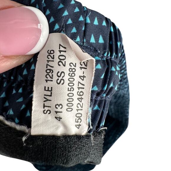 Under Armour Blue Fly By 2.0 Geometric Pattern Athletic Running Shorts Small - Picture 3 of 6